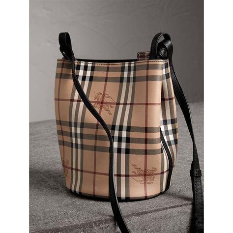 borsa a secchiello burberry